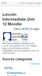 Mobile Screenshot of moodle.iu12.org
